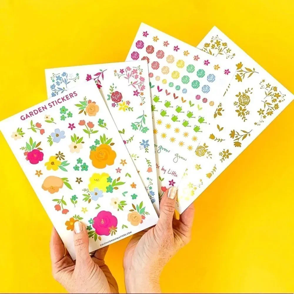 NWT Cultivate What Matters Garden Sticker Pack